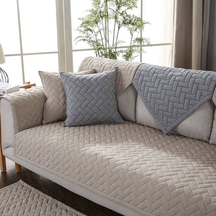 Couch Cover/Sofa Covers, Anti Slip Sofa Slipcover (Mouse)